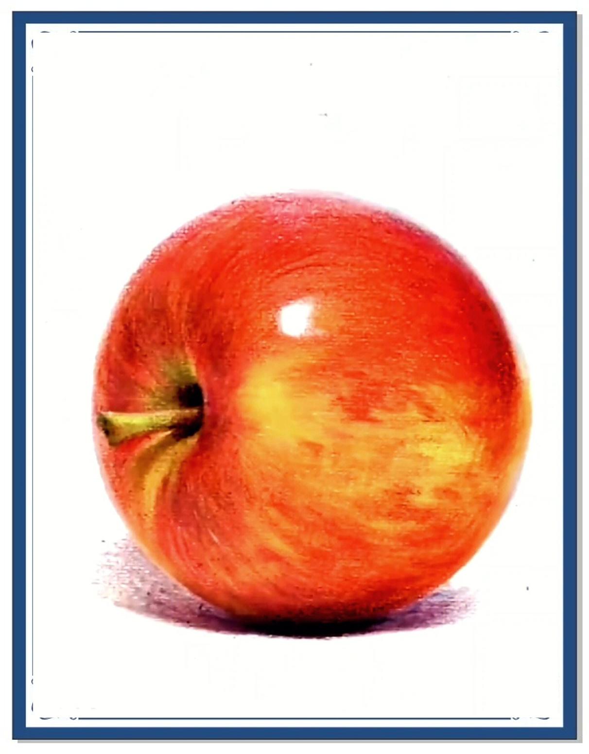 小苹果绘画版(小苹果怎么画简单漂亮)